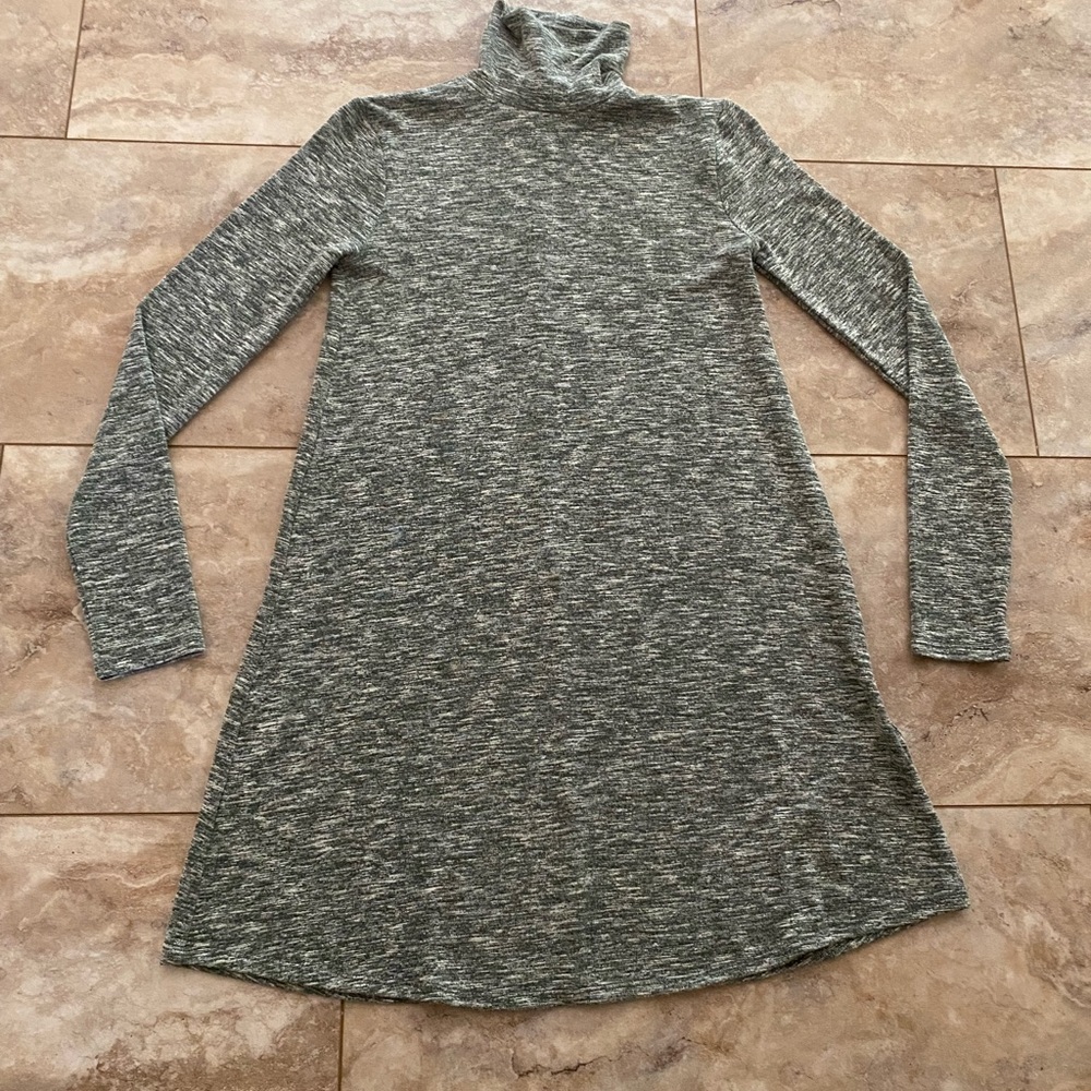 NWT Forever21 Turtleneck Marled Swing Dress
